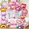 24 Pcs Mothers Day Balloons, Happy Mother's Day Mylar Balloon, Feliz Dia Mama Foil Balloons for Best Mom Ever Mom Party Birthday Decorations Supplies